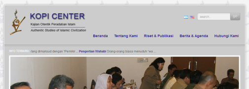 Pembangunan website Kopi Center