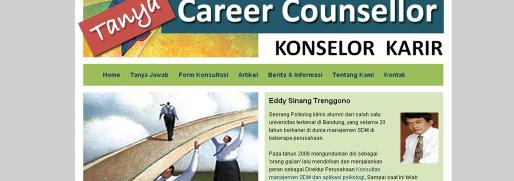 Pembangunan website website Karir Konselor